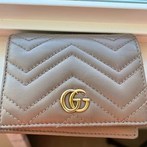 GG Marmont card case wallet - Gucci